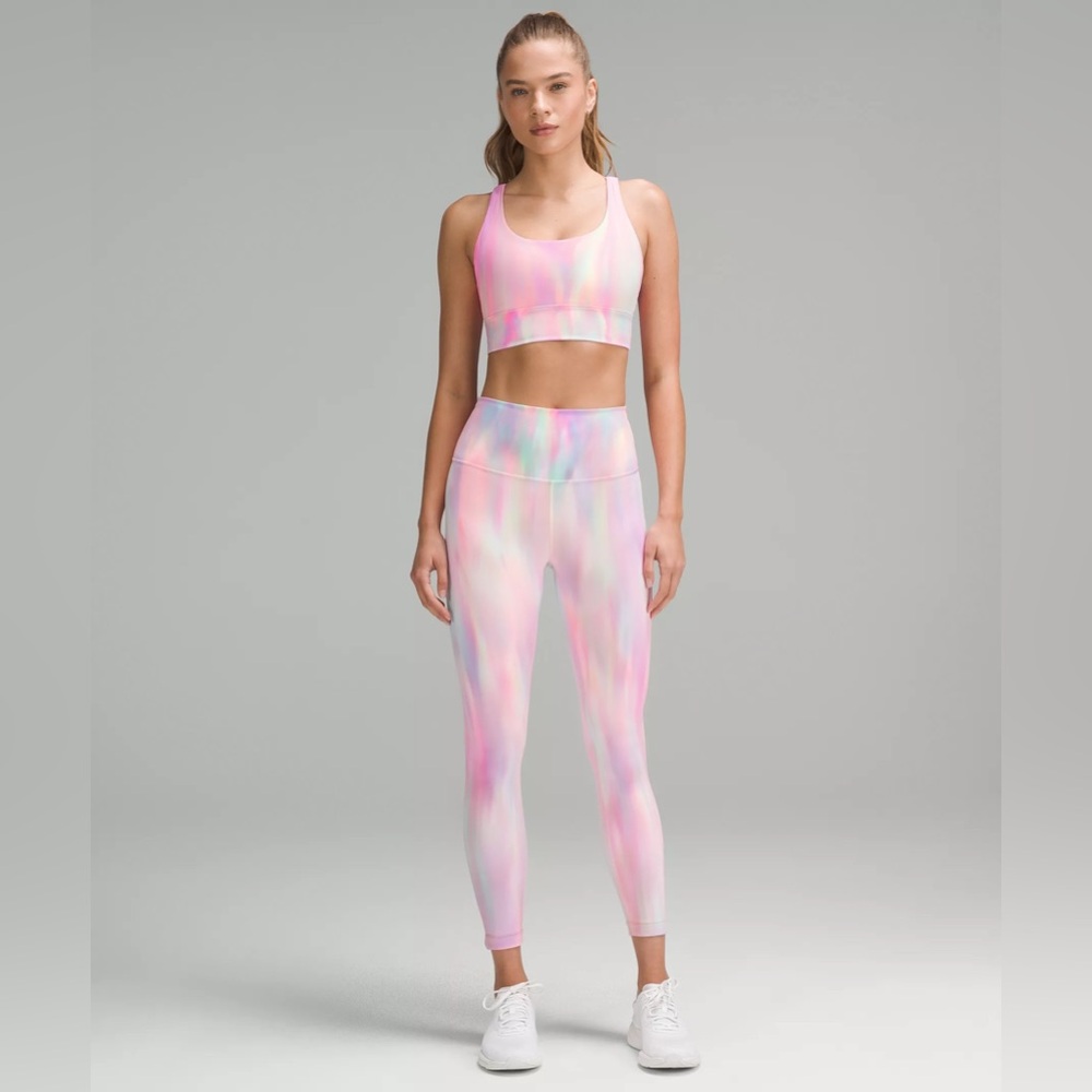 Lululemon Women’s Wunder Train High-Rise Tight 25" Psychedelic Wash Multi Size 4 - Picture 12 of 12